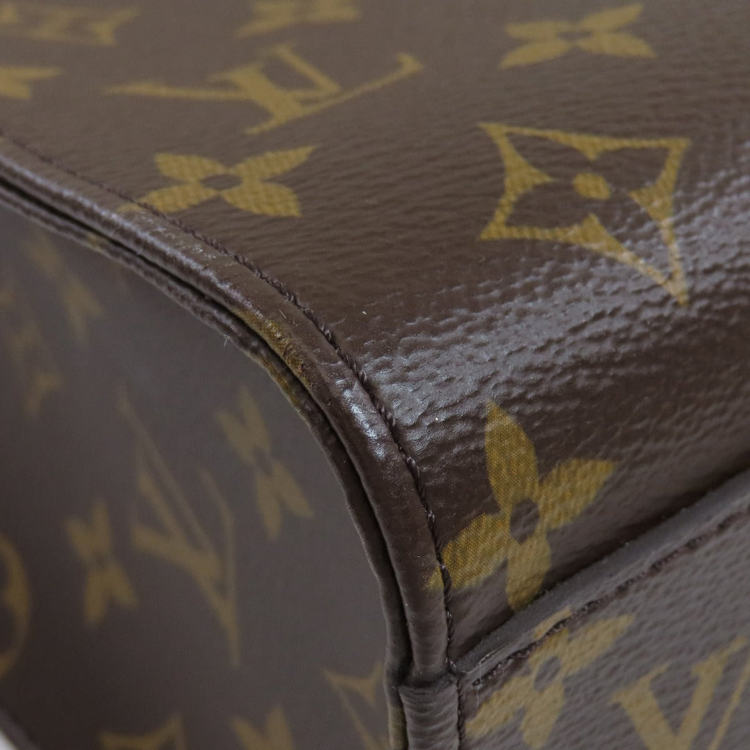 LOUIS VUITTON Tote Bag M45848 Monogram canvas Brown Sac Plat PM Monogram