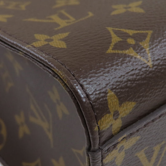 LOUIS VUITTON Tote Bag M45848 Monogram canvas Brown Sac Plat PM Monogram