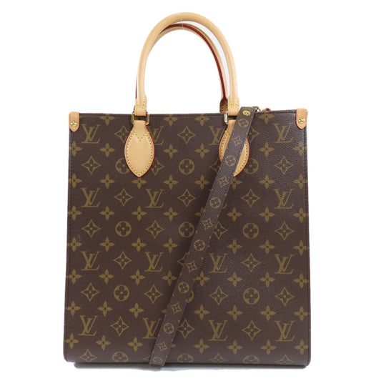 LOUIS VUITTON Tote Bag M45848 Monogram canvas Brown Sac Plat PM Monogram