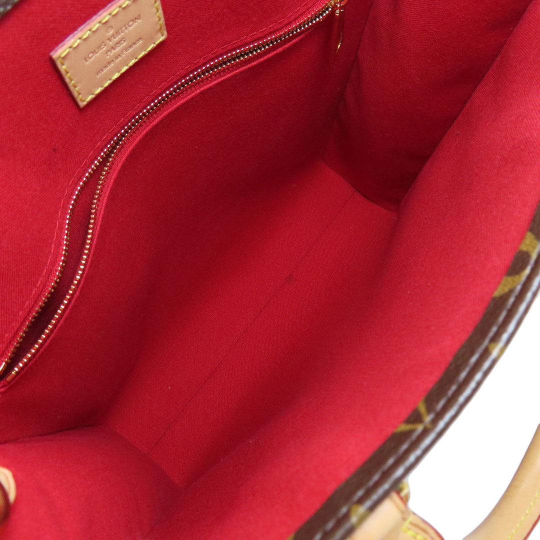 LOUIS VUITTON Tote Bag M45848 Monogram canvas Brown Sac Plat PM Monogram