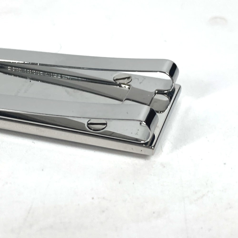 CARTIER Money clip Stainless Steel Silver Santos de Cartier Money Clip mens Used Authentic