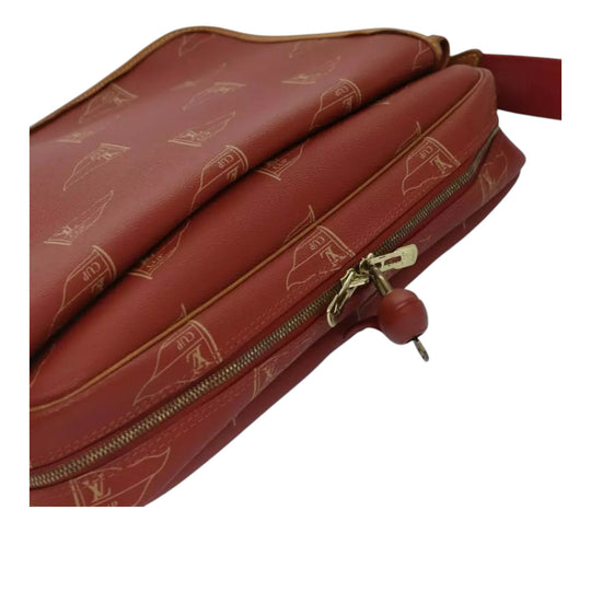 Louis Vuitton Cup Calvi Vintage Red Shoulder Bag Aboganie