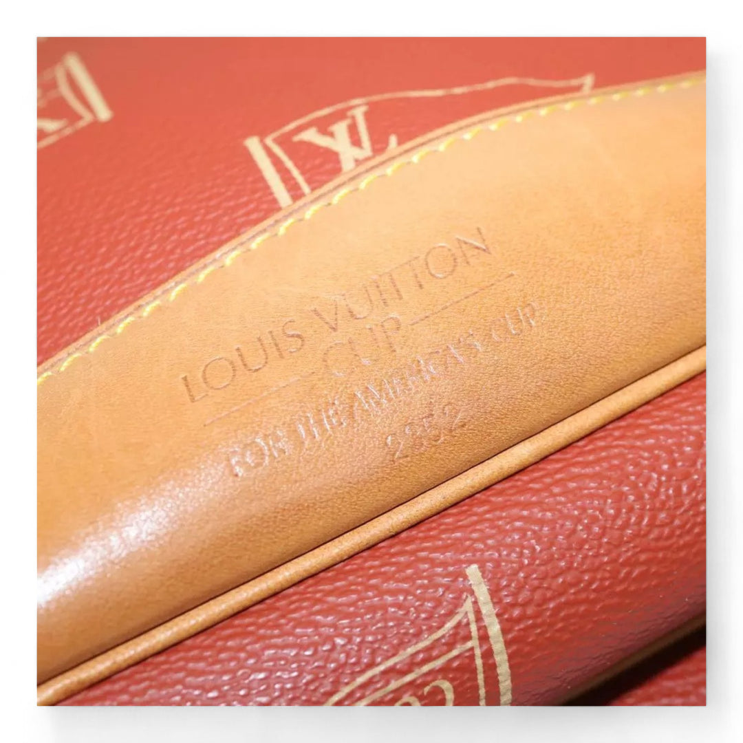 Louis Vuitton Cup Calvi Vintage Red Shoulder Bag Aboganie