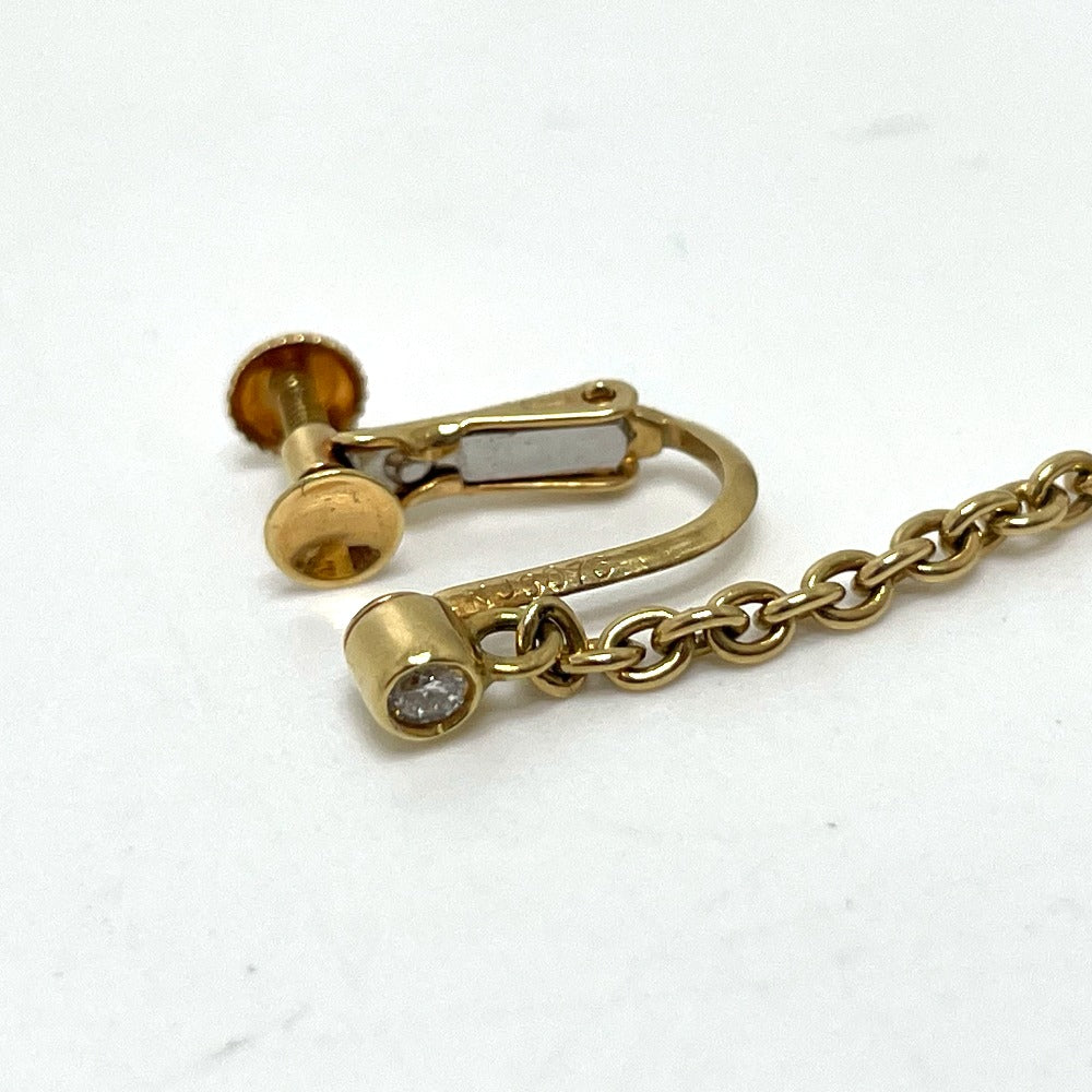 CARTIER Earring 18K Yellow Gold gold Trinity Ball 1PD