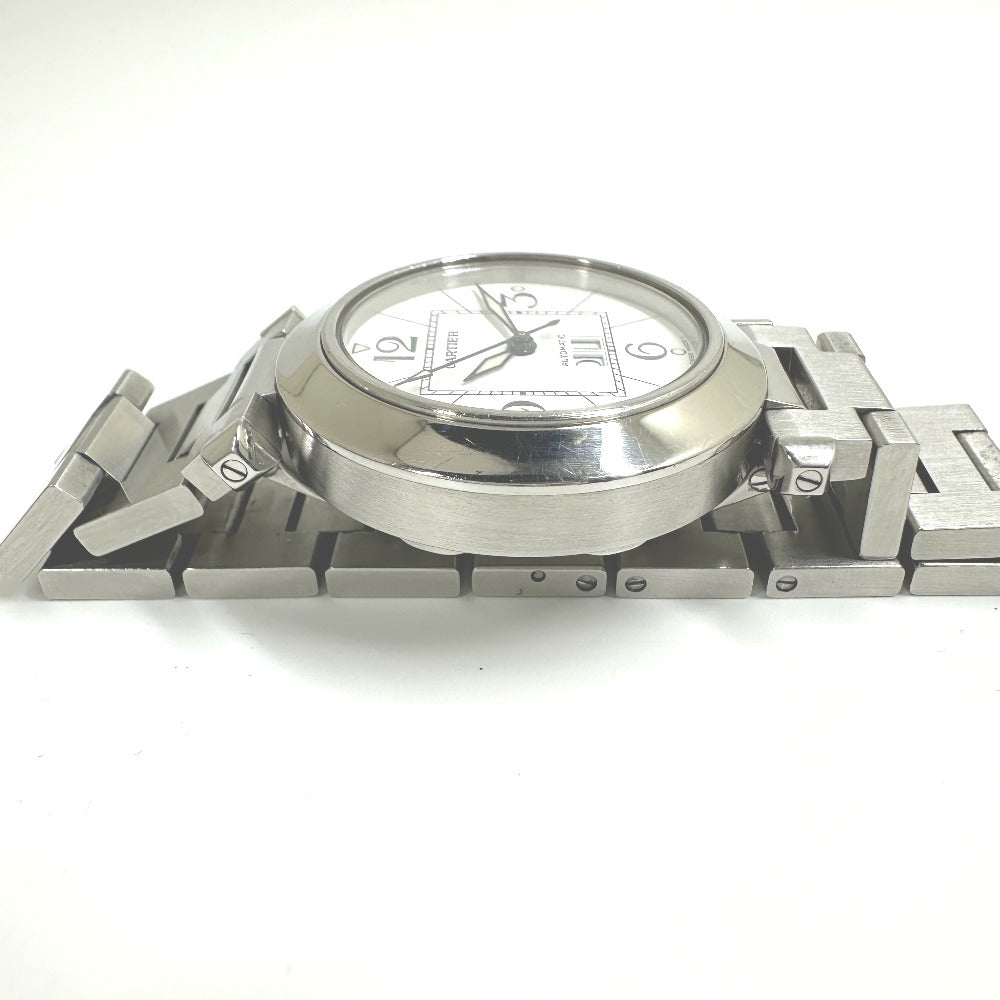 CARTIER Watches Mechanical Automatic W31055M7  Stainless Steel Silver Pasha C Big Date white dial mens Used Authentic