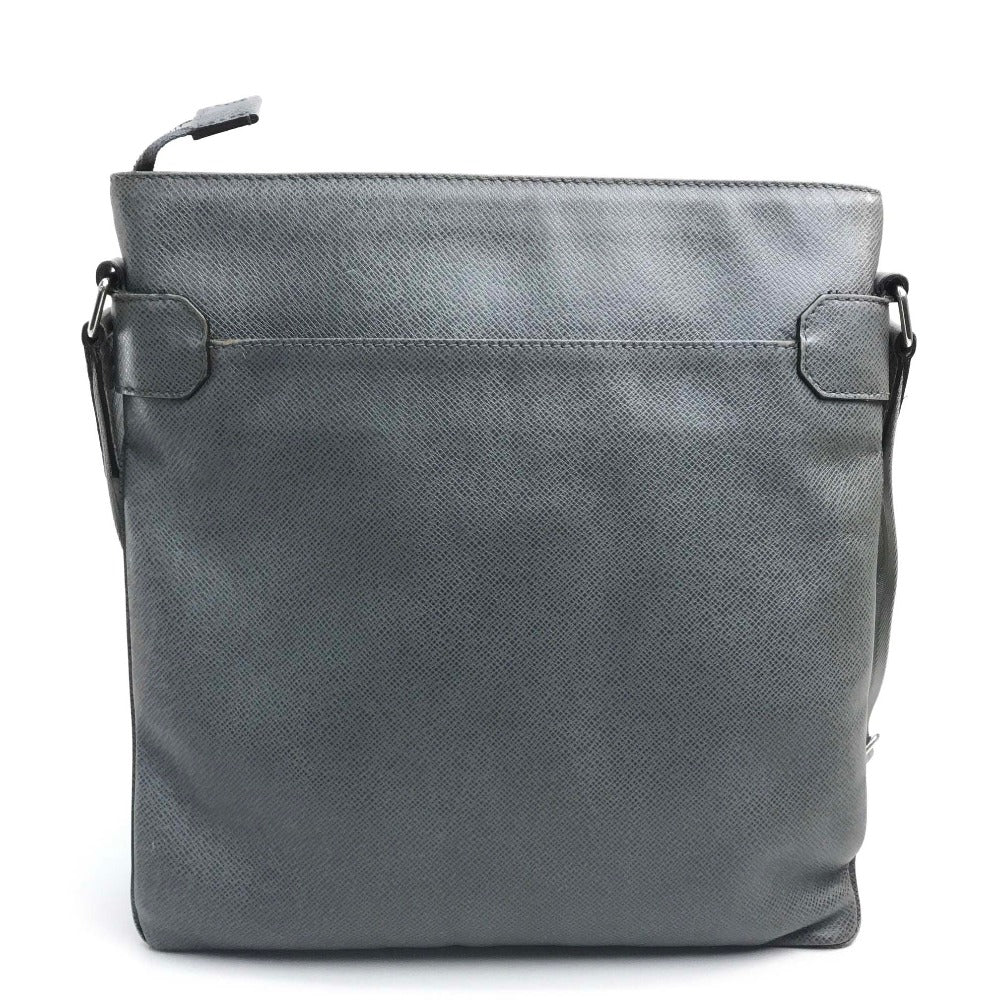 LOUIS VUITTON Shoulder Bag M32630 Taiga Leather gray Taiga Sasha mens Used Authentic
