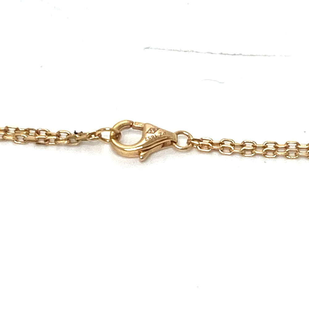 CARTIER Necklace 18K Pink Gold gold Love circle Women Used Authentic