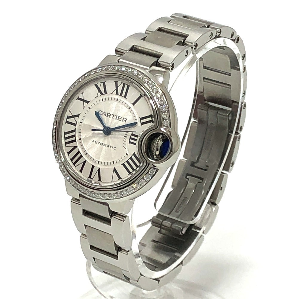 CARTIER Watches Mechanical Automatic W4BB0016 Stainless Steel Silver Ballon Bleu 33MM Ballon Bleu de Cartier Silver dial unisex(Unisex) Used Authentic