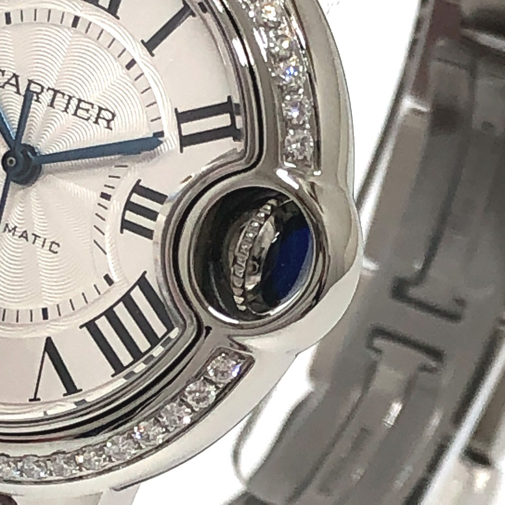 CARTIER Watches Mechanical Automatic W4BB0016 Stainless Steel Silver Ballon Bleu 33MM Ballon Bleu de Cartier Silver dial unisex(Unisex) Used Authentic