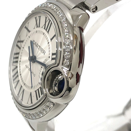 CARTIER Watches Mechanical Automatic W4BB0016 Stainless Steel Silver Ballon Bleu 33MM Ballon Bleu de Cartier Silver dial unisex(Unisex) Used Authentic