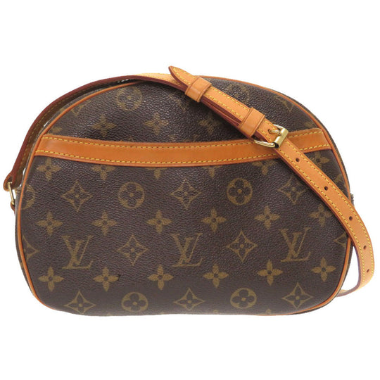 LOUIS VUITTON Shoulder Bag M51221 Monogram canvas Brown Monogram Blois Women Used Authentic