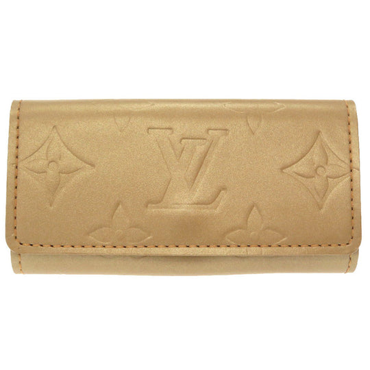 LOUIS VUITTON Key case Key holder  M65167 Monogram mat Amble Monogram Ambre Multicles4 Women(Unisex) Used Authentic