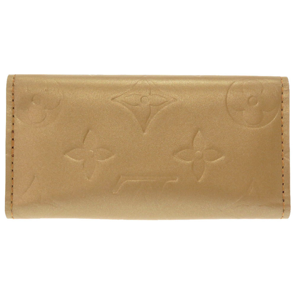LOUIS VUITTON Key case Key holder  M65167 Monogram mat Amble Monogram Ambre Multicles4 Women(Unisex) Used Authentic
