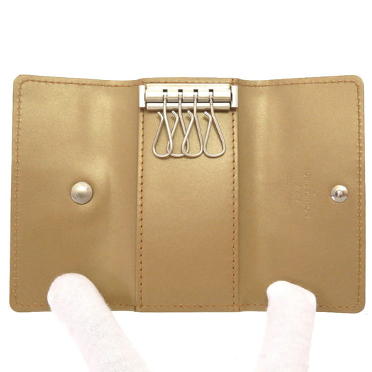 LOUIS VUITTON Key case Key holder  M65167 Monogram mat Amble Monogram Ambre Multicles4 Women(Unisex) Used Authentic