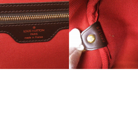 LOUIS VUITTON Handbag N41455 Damier canvas Brown Damier Nolita mens Used Authentic