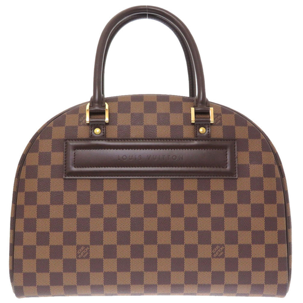 LOUIS VUITTON Handbag N41455 Damier canvas Brown Damier Nolita mens Used Authentic