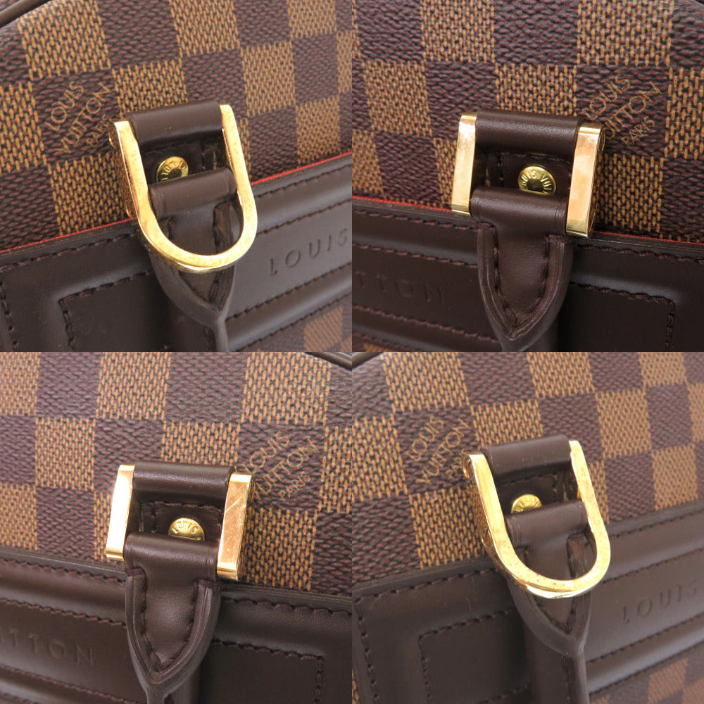 LOUIS VUITTON Handbag N41455 Damier canvas Brown Damier Nolita mens Used Authentic