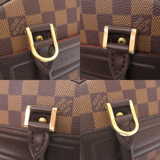 LOUIS VUITTON Handbag N41455 Damier canvas Brown Damier Nolita mens Used Authentic