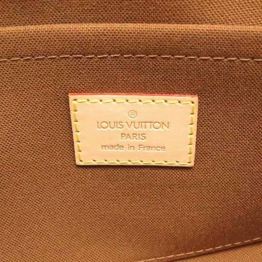 LOUIS VUITTON Handbag M40009 Monogram canvas Brown Monogram Popan cool Women Used Authentic