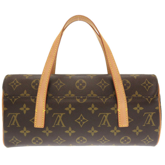 LOUIS VUITTON Handbag M51902 Monogram canvas Brown Monogram Sonatine Women Used Authentic