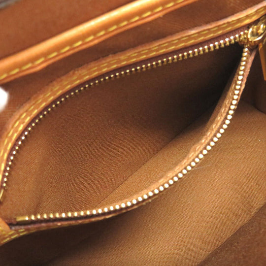 LOUIS VUITTON Handbag M51172 Monogram canvas Brown Monogram Vavan PM Women Used Authentic