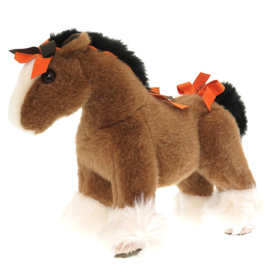 HERMES Plush Doll acrylic Brown Elmy PPM unisex(Unisex) Used Authentic