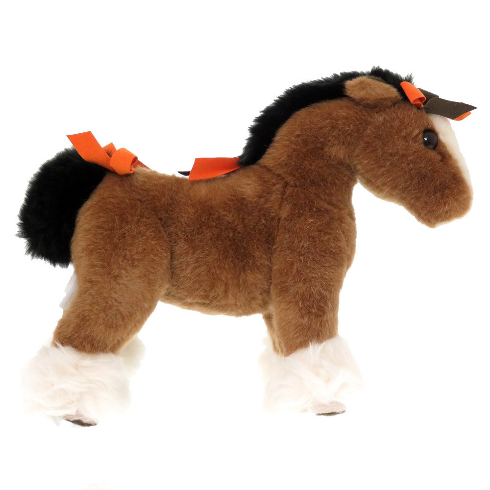 HERMES Plush Doll acrylic Brown Elmy PPM unisex(Unisex) Used Authentic