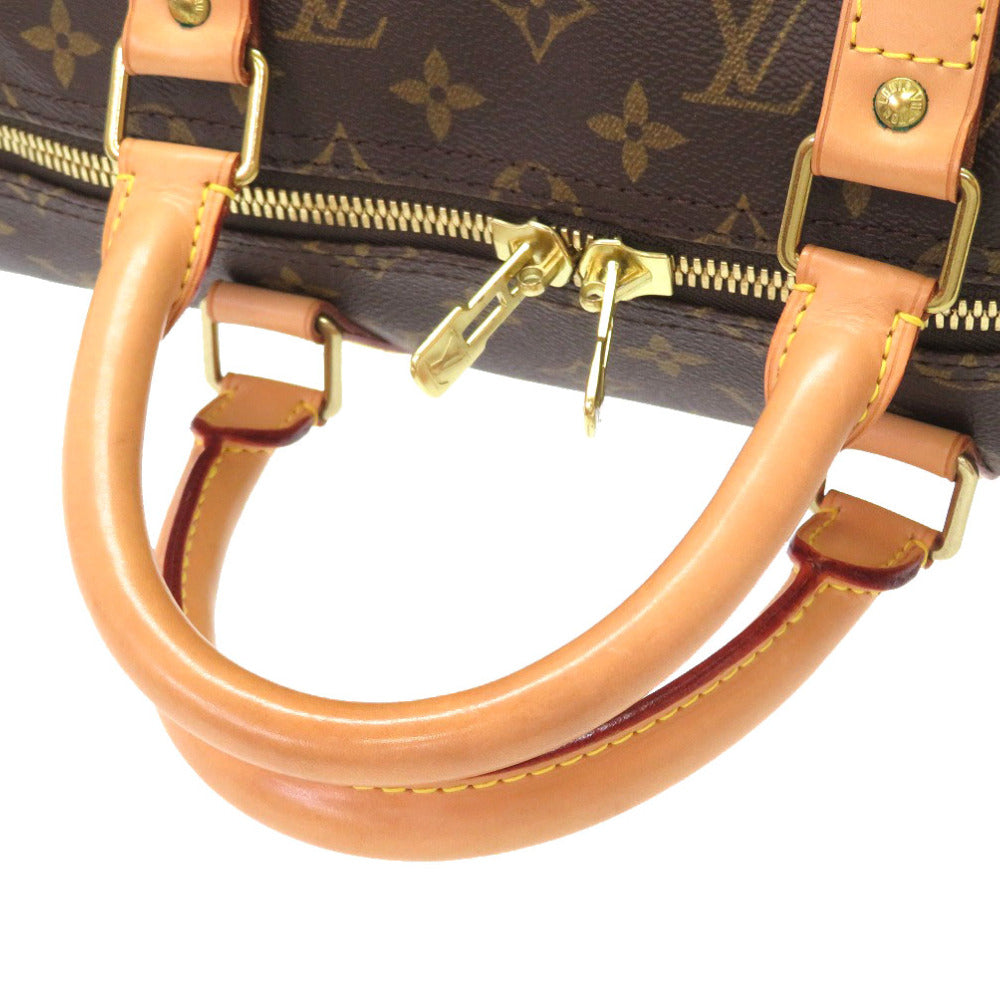LOUIS VUITTON Boston Duffel bag M41426 Monogram canvas Brown Monogram Keepall 50 mens Used Authentic