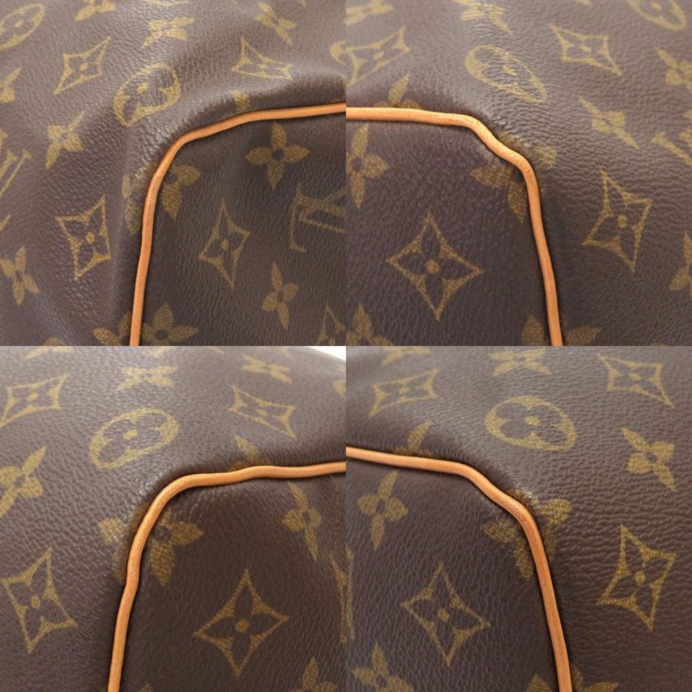 LOUIS VUITTON Boston Duffel bag M41426 Monogram canvas Brown Monogram Keepall 50 mens Used Authentic