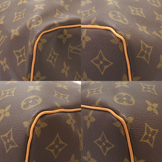 LOUIS VUITTON Boston Duffel bag M41426 Monogram canvas Brown Monogram Keepall 50 mens Used Authentic