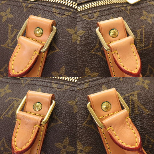 LOUIS VUITTON Boston Duffel bag M41426 Monogram canvas Brown Monogram Keepall 50 mens Used Authentic