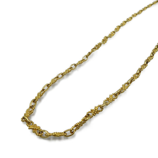 CELINE Necklace metal gold Women Used Authentic
