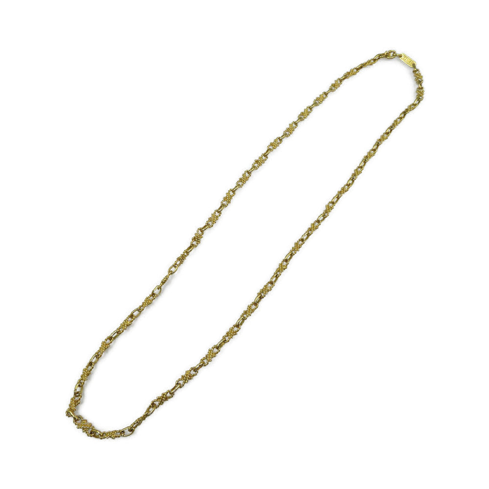 CELINE Necklace metal gold Women Used Authentic