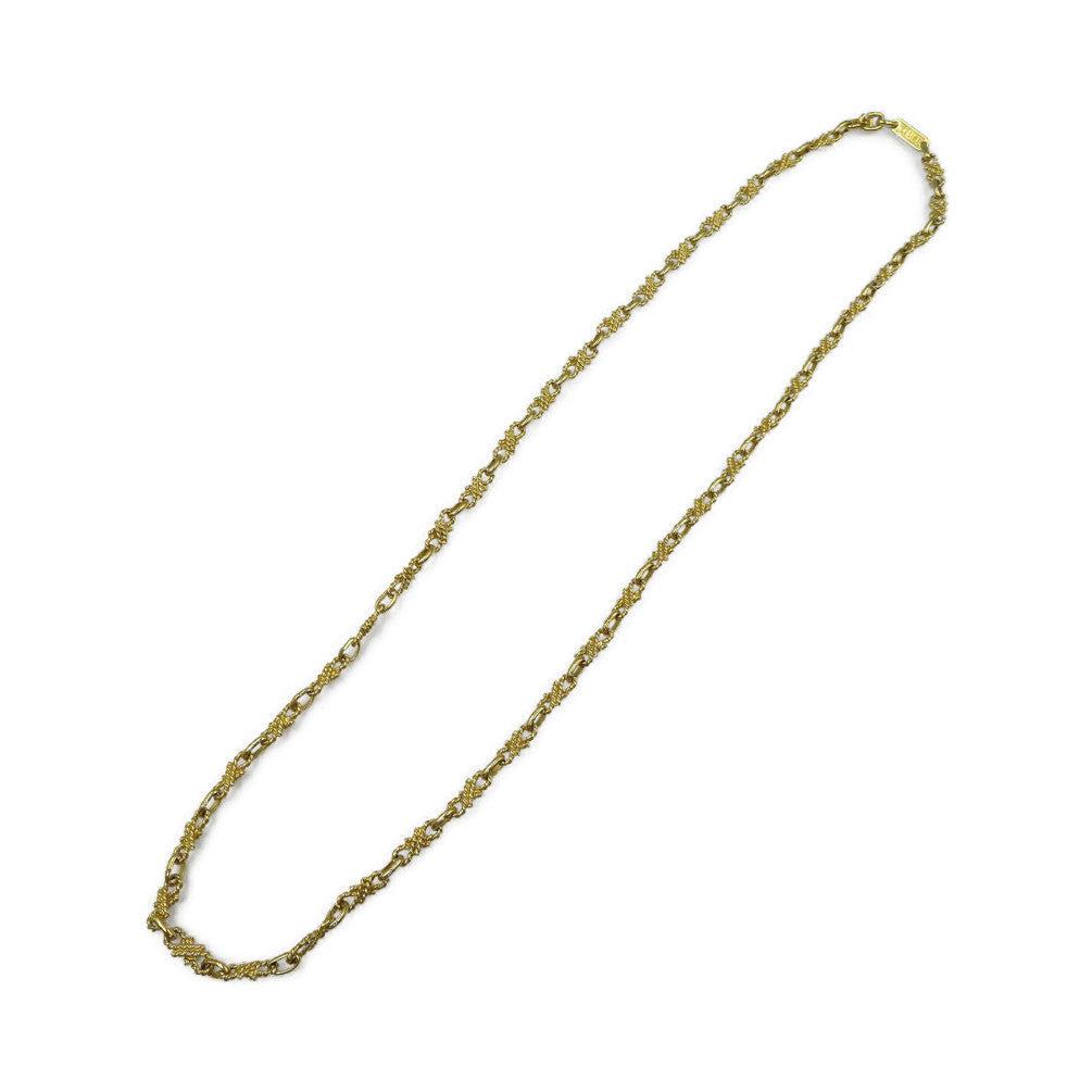 CELINE Necklace metal gold Women Used Authentic
