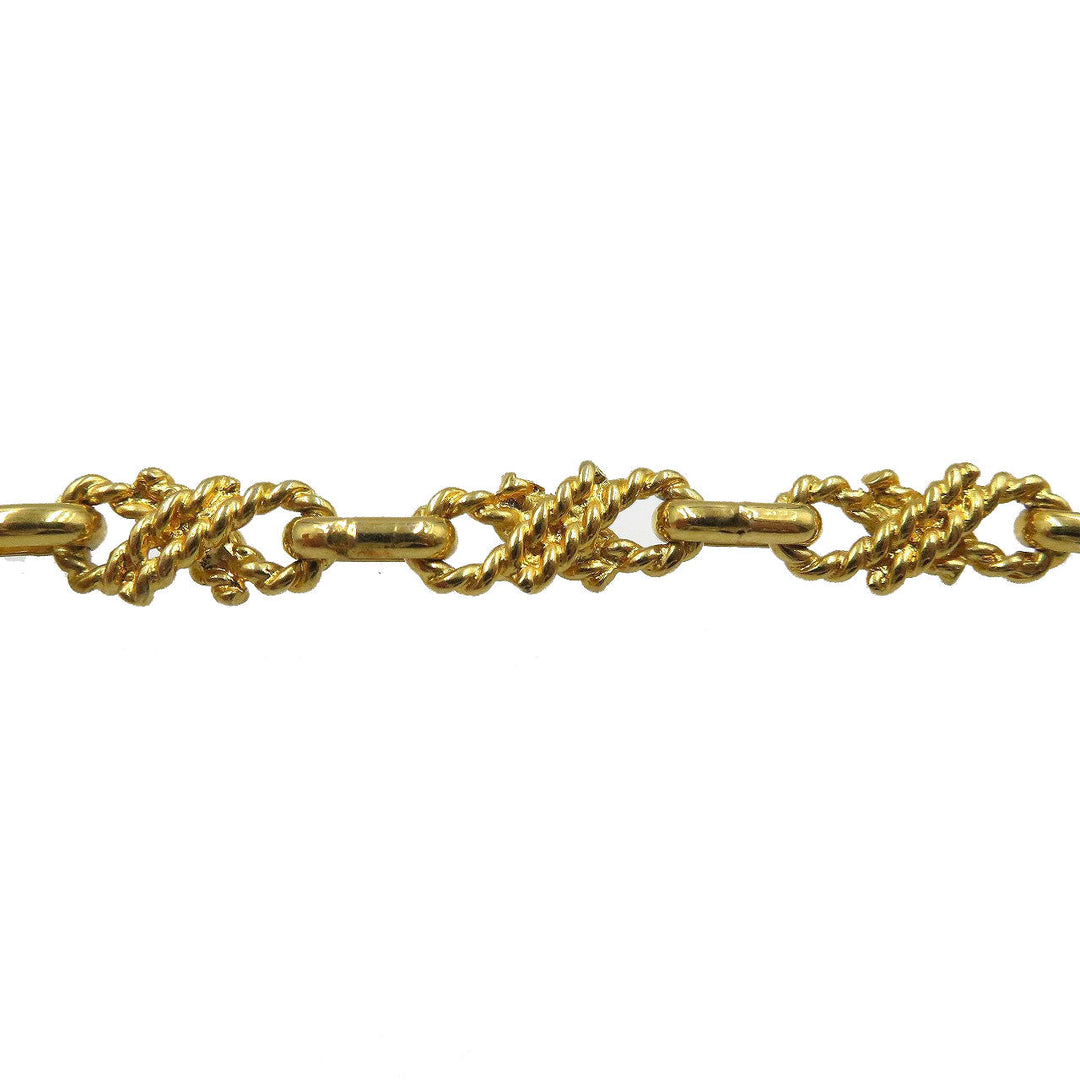 CELINE Necklace metal gold Women Used Authentic