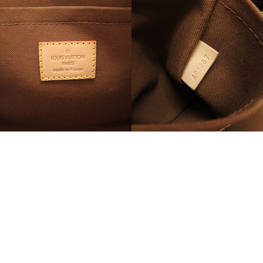 LOUIS VUITTON Handbag M40140 Monogram canvas Brown Monogram Rivette Women Used Authentic
