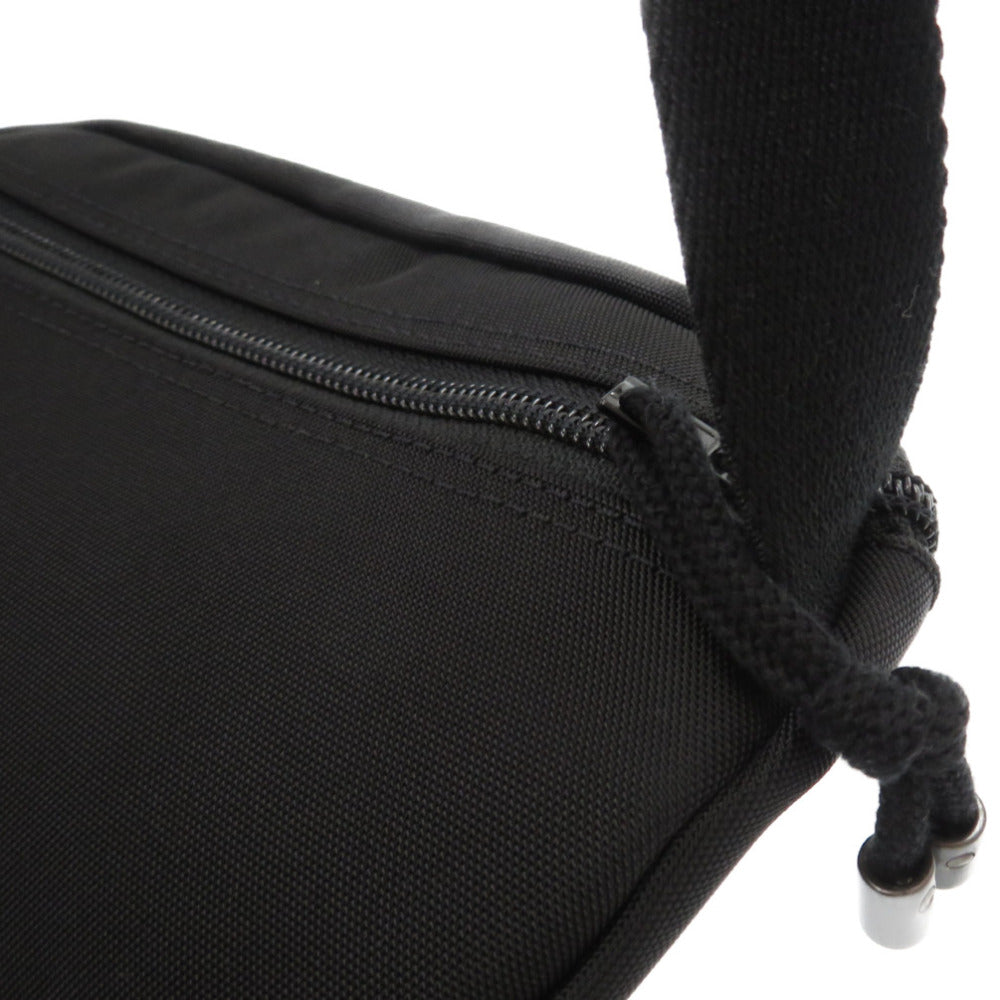 VETEMENTS Waist bag Nylon canvas, rhinestones black Waist belt bag mens Used Authentic