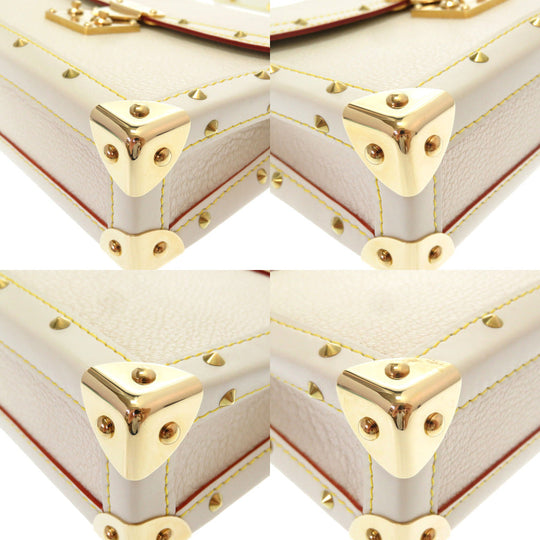 LOUIS VUITTON Handbag M92846 leather Bron Suhari Emerble Women Used Authentic