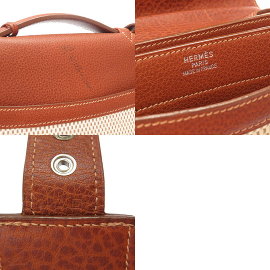 HERMES Shoulder Bag Buffl Brown Sac Adepesh DPLG mens Used Authentic