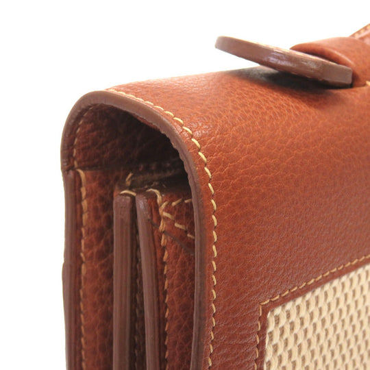 HERMES Shoulder Bag Buffl Brown Sac Adepesh DPLG mens Used Authentic