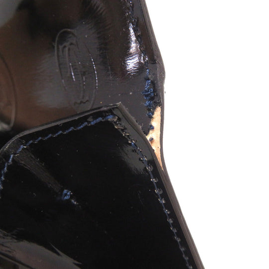 CARTIER Handbag Patent leather black happy Birthday Women Used Authentic