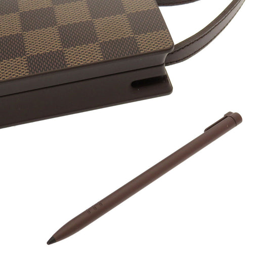 LOUIS VUITTON computer MC/HC 300 HC Plastic, Leather Brown Damier Small mini laptop Clavier 25th anniversary staff limited mens(Unisex) Used Authentic