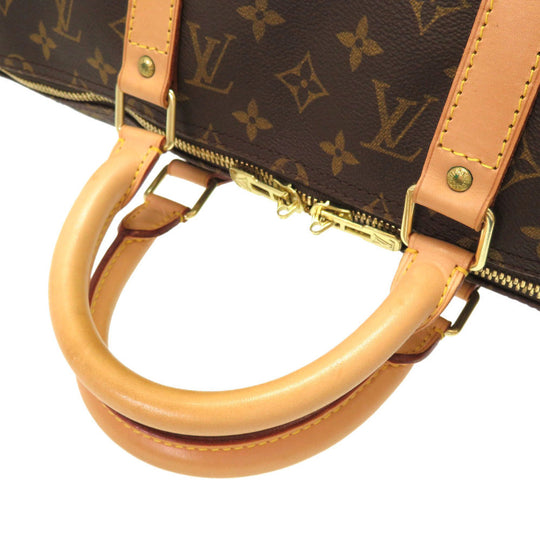 LOUIS VUITTON Boston Duffel bag M41426 Monogram canvas Brown Monogram Keepall 50 mens Used Authentic