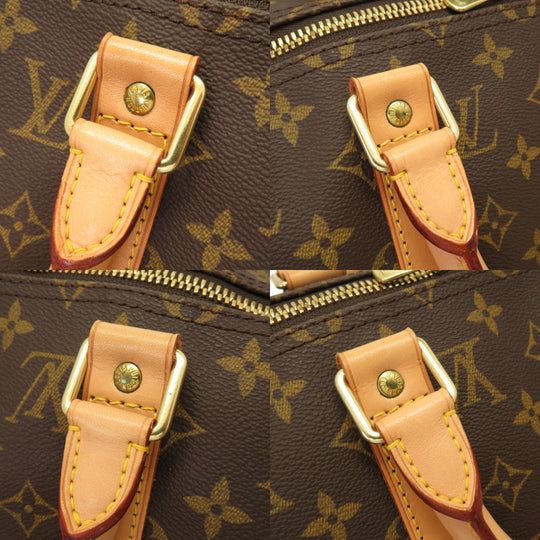 LOUIS VUITTON Boston Duffel bag M41426 Monogram canvas Brown Monogram Keepall 50 mens Used Authentic