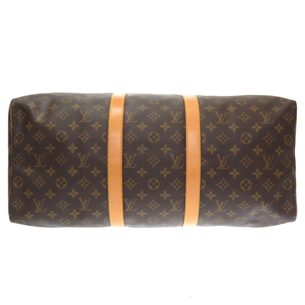 LOUIS VUITTON Boston Duffel bag M41426 Monogram canvas Brown Monogram Keepall 50 mens Used Authentic