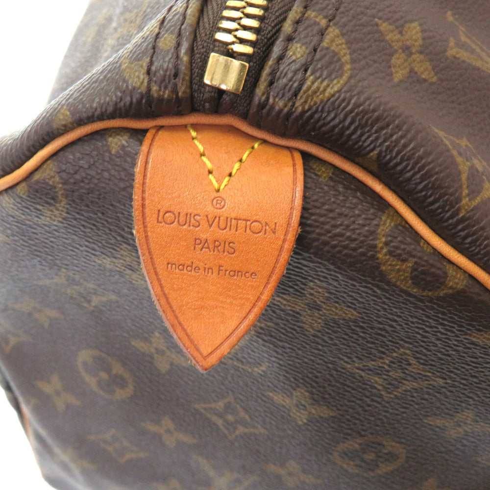 LOUIS VUITTON Boston Duffel bag M41426 Monogram canvas Brown Monogram Keepall 50 mens Used Authentic