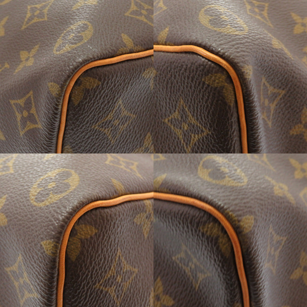 LOUIS VUITTON Boston Duffel bag M41426 Monogram canvas Brown Monogram Keepall 50 mens Used Authentic