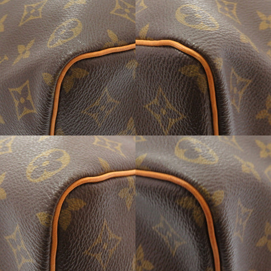 LOUIS VUITTON Boston Duffel bag M41426 Monogram canvas Brown Monogram Keepall 50 mens Used Authentic