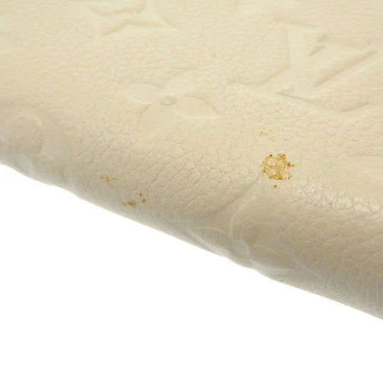 LOUIS VUITTON Bifold Wallet M93432 Monogram Ann Platt Neige Zip Around Monogram Unplant Portefeuille Skret Compact Women(Unisex) Used Authentic