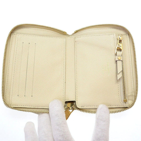 LOUIS VUITTON Bifold Wallet M93432 Monogram Ann Platt Neige Zip Around Monogram Unplant Portefeuille Skret Compact Women(Unisex) Used Authentic